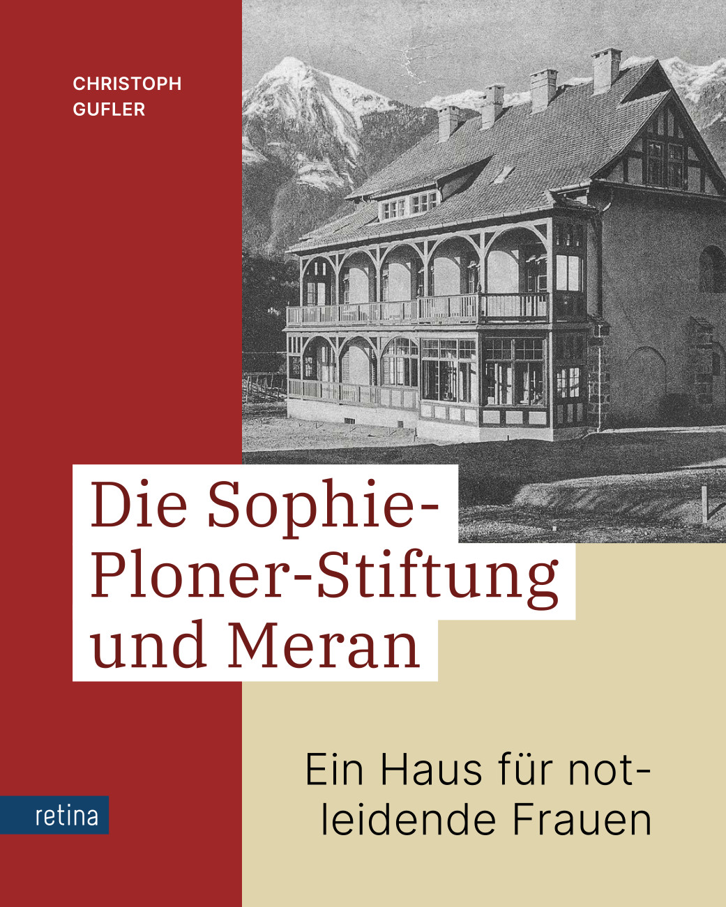 Buchcover „Die Sophie Ploner Stiftung und Meran“