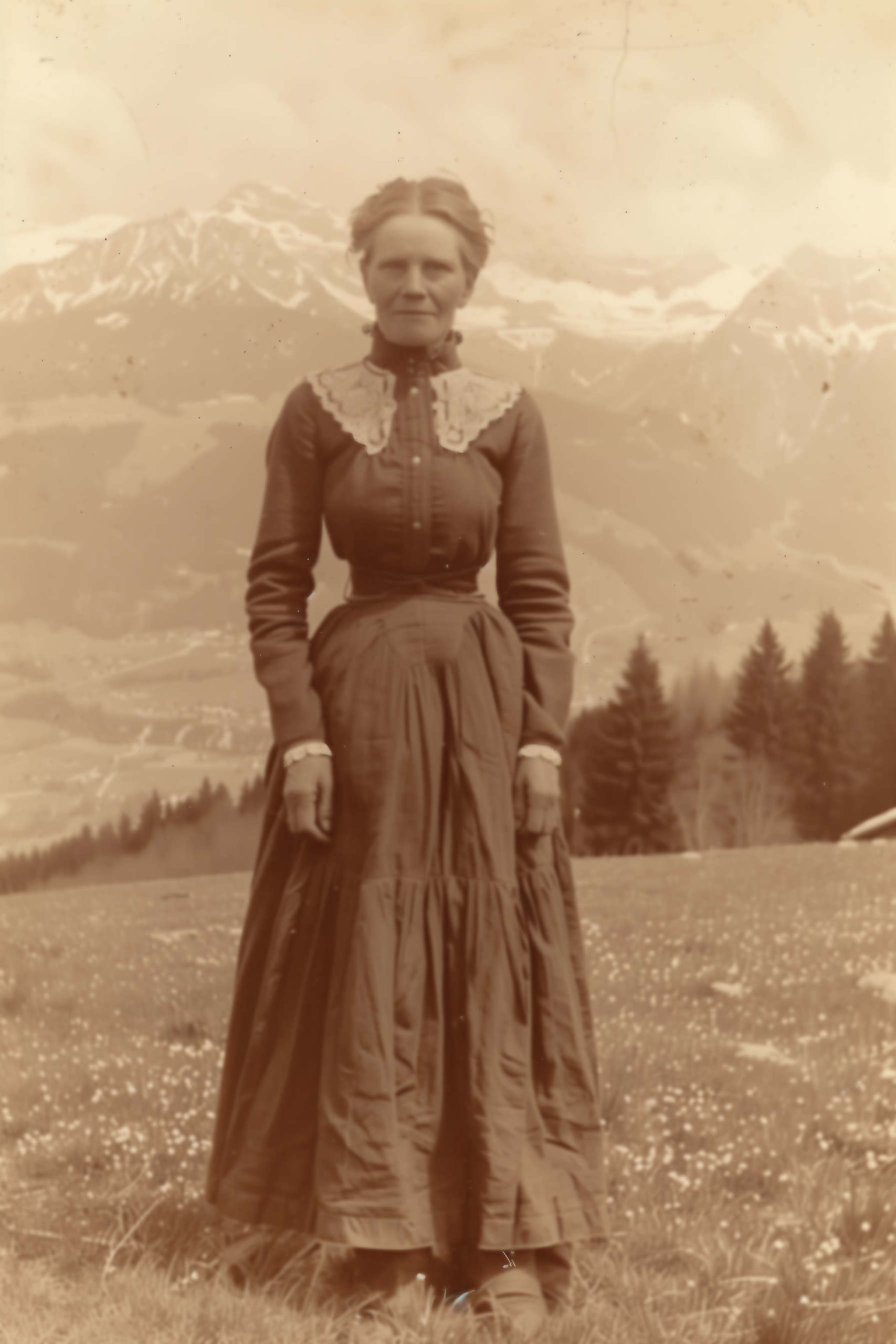 Porträt von Sophie Ploner, Stifterin