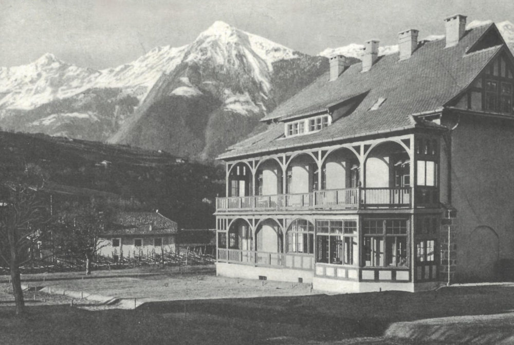 Postkarten Scan Sophie Ploner Haus um 1920